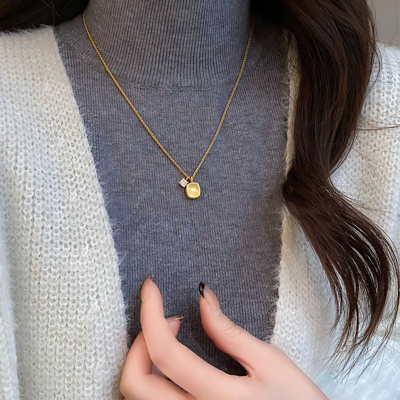 14K Forgyldt 925S Sølv Halskæde – Elegant & Minimalistisk Design - Lilla Villa