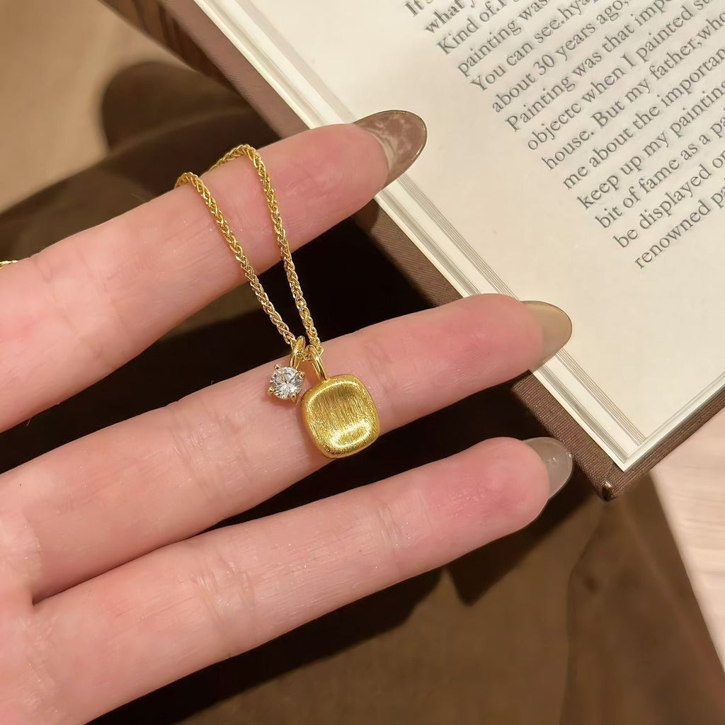 14K Forgyldt 925S Sølv Halskæde – Elegant & Minimalistisk Design - Lilla Villa