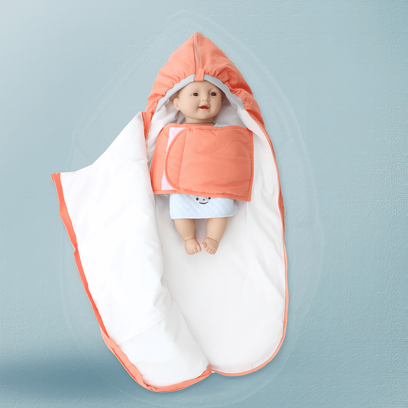 2 - i - 1 babysvøb/baby sovepose/kørepose(Str.:0 - 12mdr.)med aftagelig polstring til 15 - 30°C - beige - Lilla Villa
