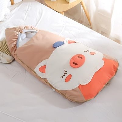 2 - i - 1 vinter babysvøb/baby sovepose/kørepose(Str.:0 - 12mdr.)med aftagelig polstring til 5 - 30°C - beige - Lilla Villa