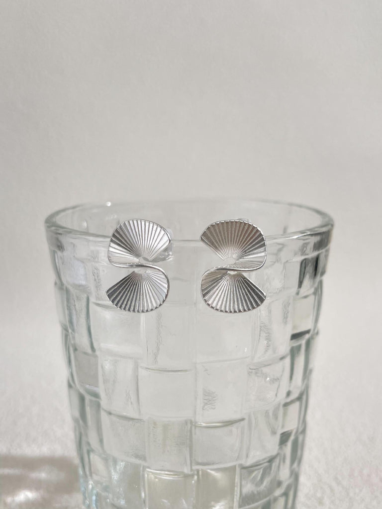 925 Sterling Sølv Spiralformede Statement Ørestikker – Minimalistisk og Moderne Design - Lilla Villa