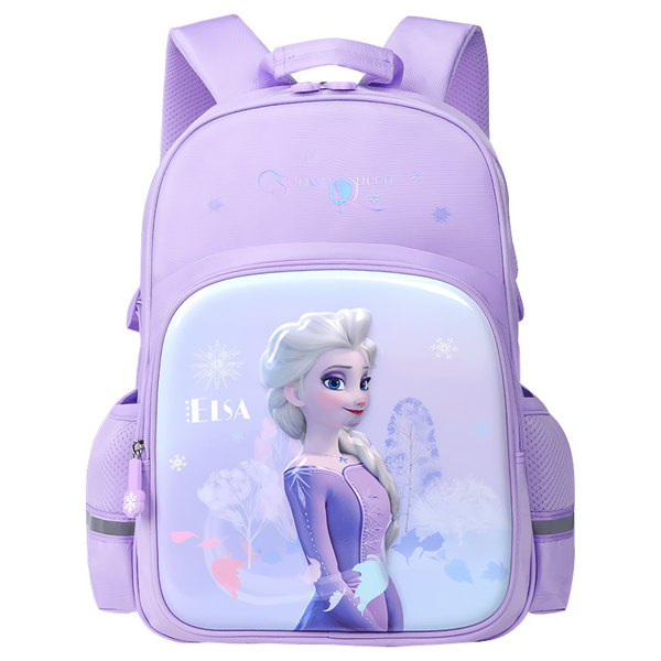 Frozen Elsa lilla 3D skoletaske børnerygsæk til piger(41cm x 28cm x 15cm)