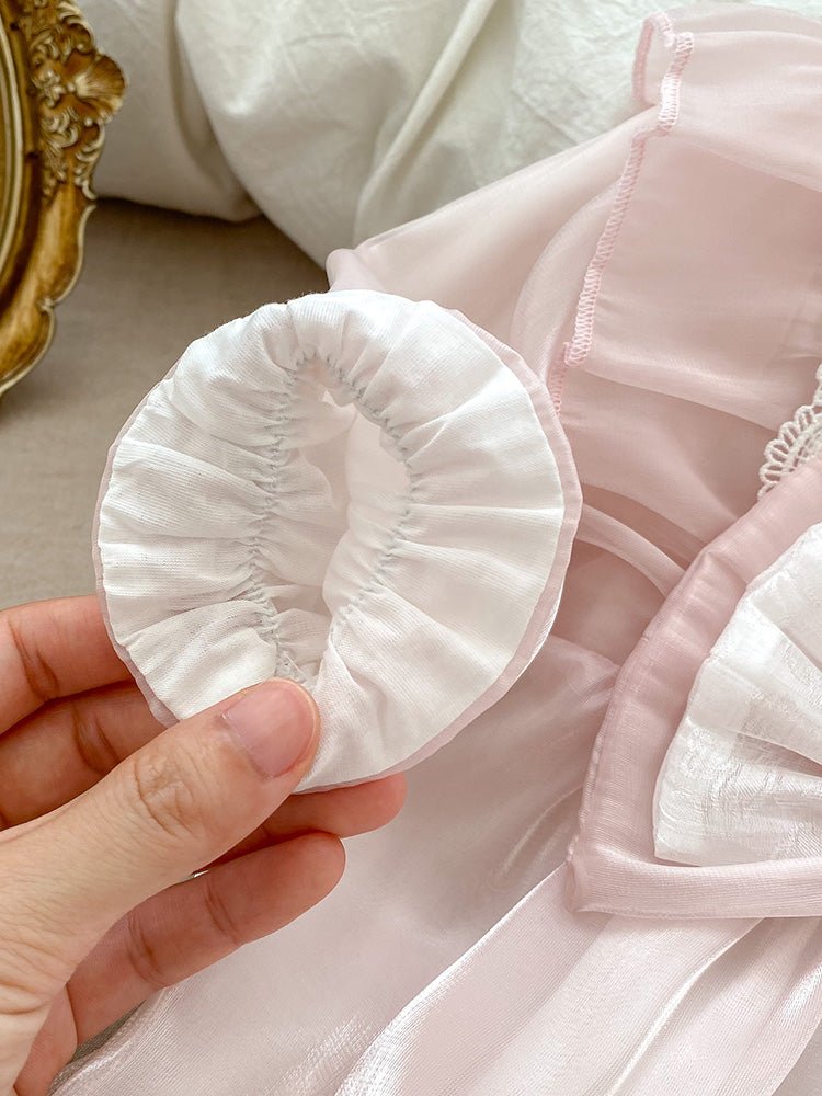 Baby Prinsesse body/Kjole med hårbånd(0 - 18 mdr.) - Lilla Villa
