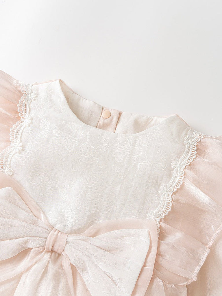Baby Prinsesse body/Kjole med hårbånd(0 - 18 mdr.) - Lilla Villa