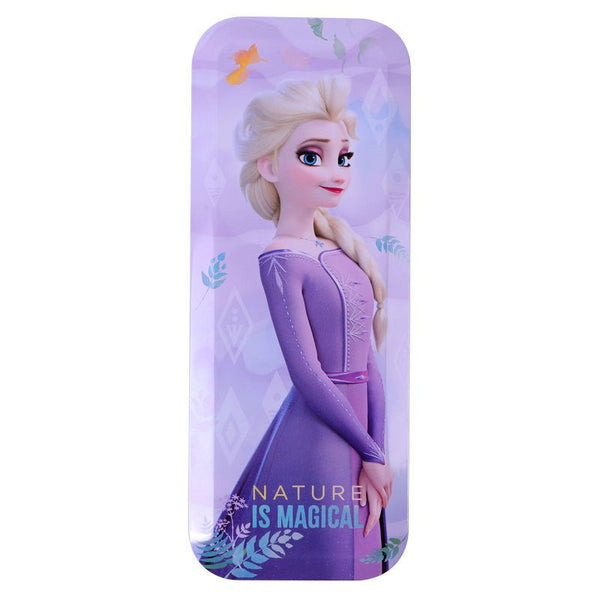Lys lilla Frozen penalhus med Elsa motiv og matematik - tabel - 2 Lag - Lilla Villa