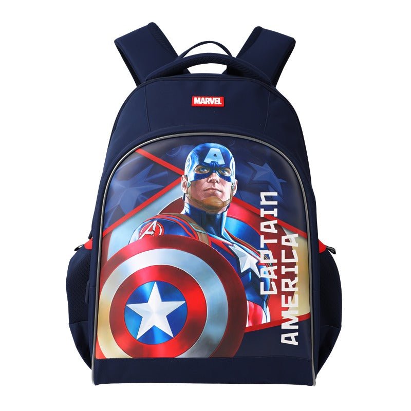 Marvel Captain america skoletaske/børnerygsæk(40cm x 28cm x 17cm) - Lilla Villa