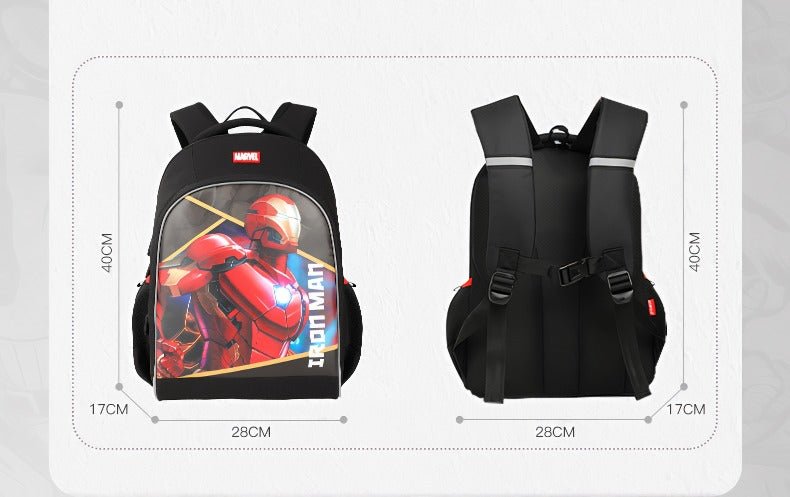 Marvel Iron - man skoletaske/børnerygsæk(40cm x 28cm x 17cm) - Lilla Villa