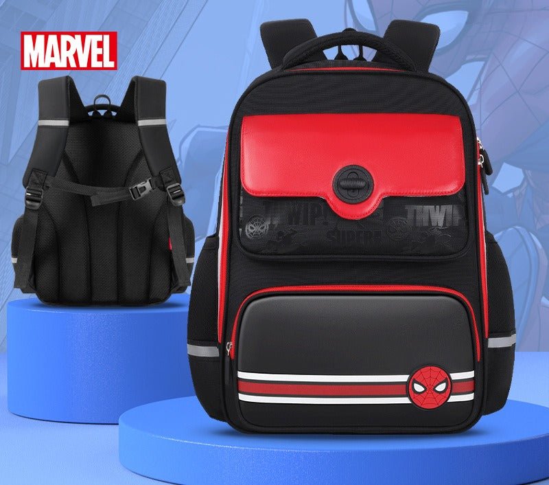 Spider - man rygsæk skoletaske til drenge (40cm x 29cm x 17cm) - Lilla Villa