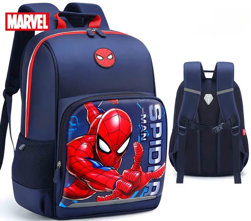 Spider - Man skoletaske/børnerygsæk(41cm x 30cm x 16cm) - Lilla Villa