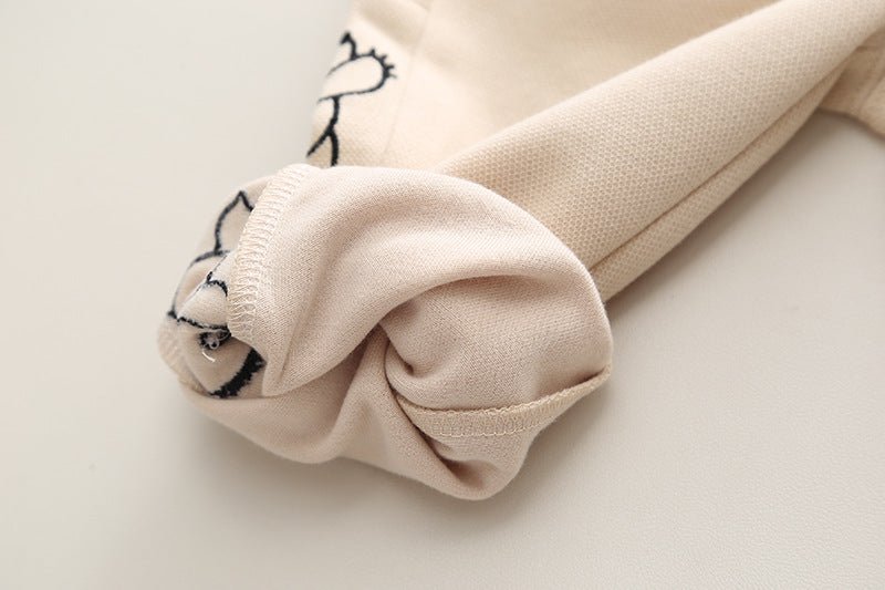 Trendigt pandatøjssæt(sweatshirt og bukser) til drenge og piger(1 - 6 år) - Lilla Villa