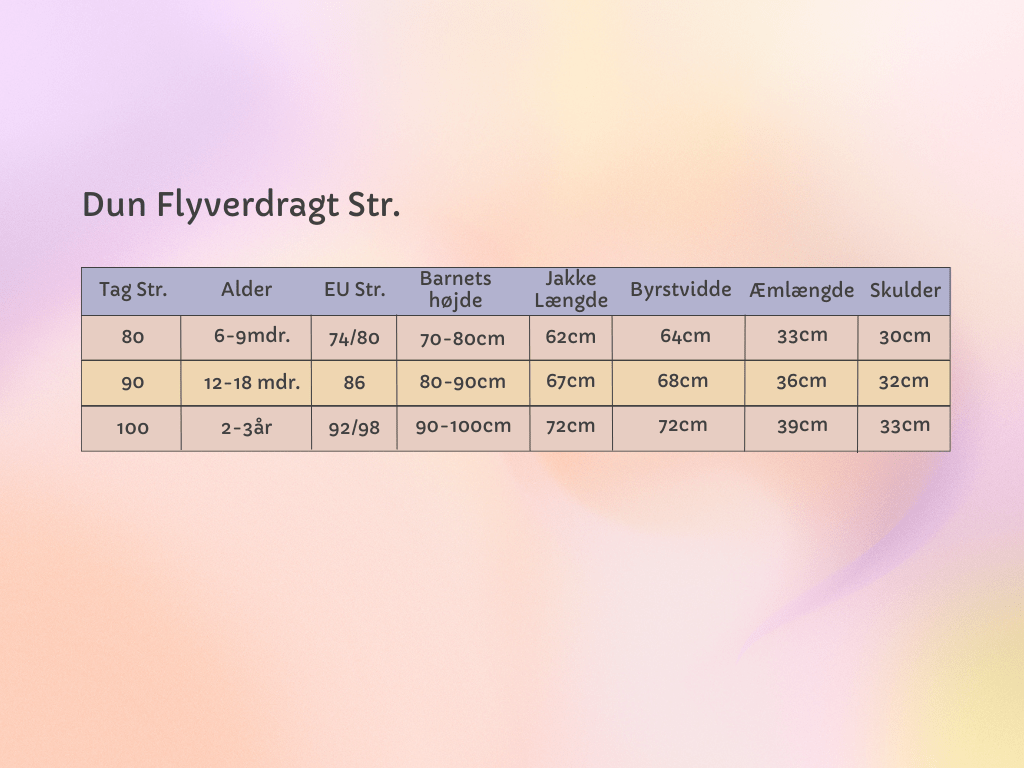 Dun flyverdragt(90% hvide andedun og 10% fjer) med ægte pelskrave sølv til små børn - Lilla Villa