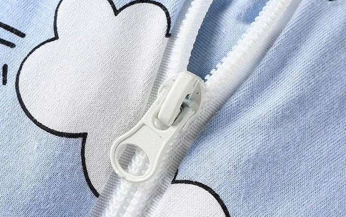 Varm sovepose til 10 - 20°C til baby/børn(Str.:9mdr. - 6år) med aftagelige ærmer - superpower - Lilla Villa